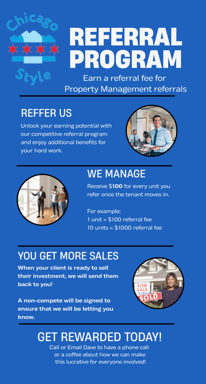Agent Referral Program | Chicago Style Management